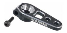 SANWA Aluminum servo horn black 23t