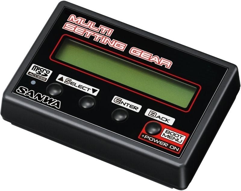 SANWA MULTI SETTING GEARS PROGRAM BOX PGS SERVOS