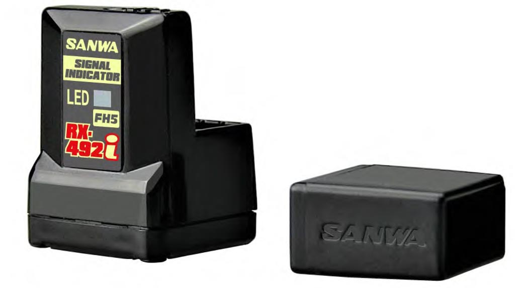 SANWA Receiver RX-492i 4 chanels 2.4GHZ FH5 SXR Waterproof