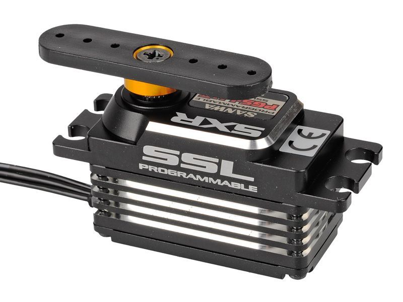 SANWA Servo PGS-LHR Low Profile 00.06S/9.6KG 7.4V Brushless 1:10 EP