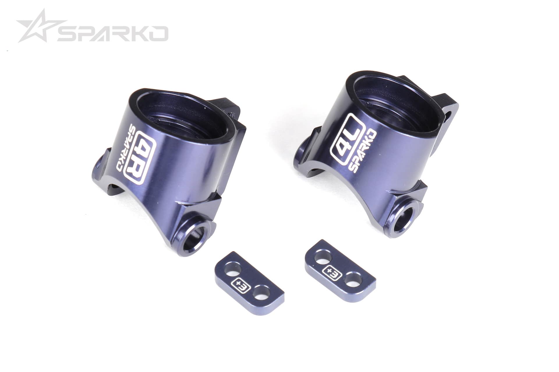 Sparko F8 Aluminium steering block 4 degr�s (2)