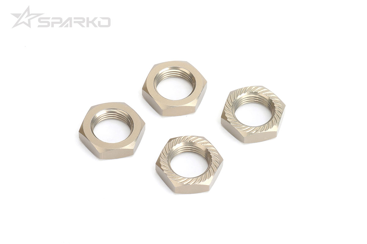 Sparko F8 Aluminum Wheel Nut(Hard Anodizing) (4pcs)