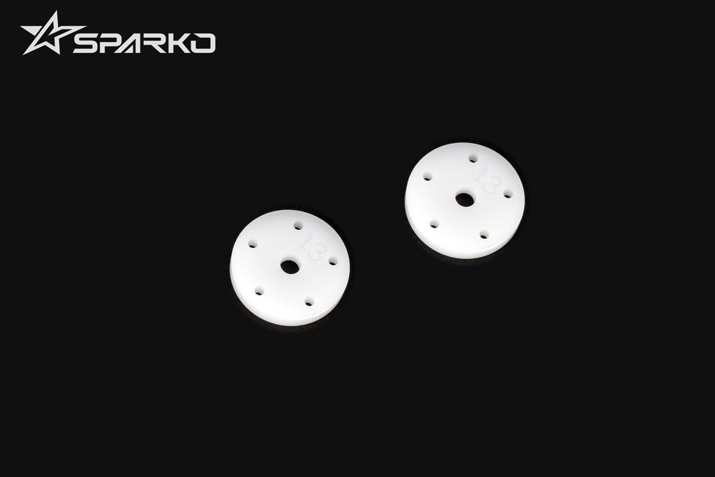 Sparko F8 Big Bore Flat Shock Piston 5x1.3mm (2)