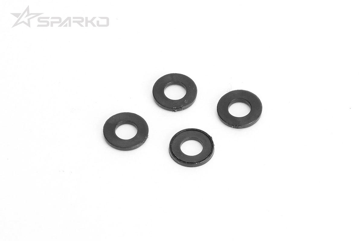 Sparko F8 Plastic steering Shim(4pcs)