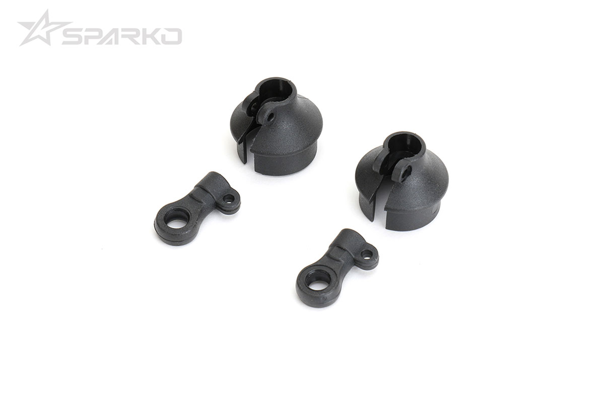 Sparko F8 Spring Cups & Shock Rod Ends (2)