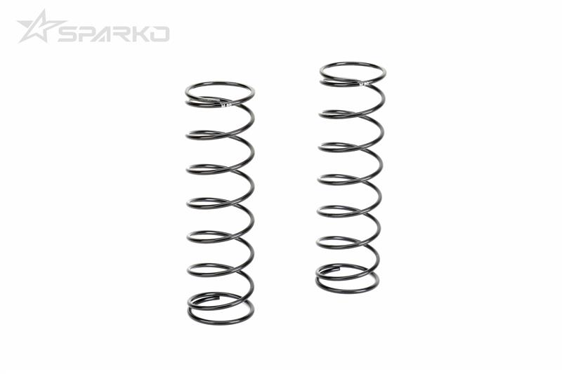 Sparko F8T Truggy Shock Spring Front Hard L80mm x D1.6 (2)