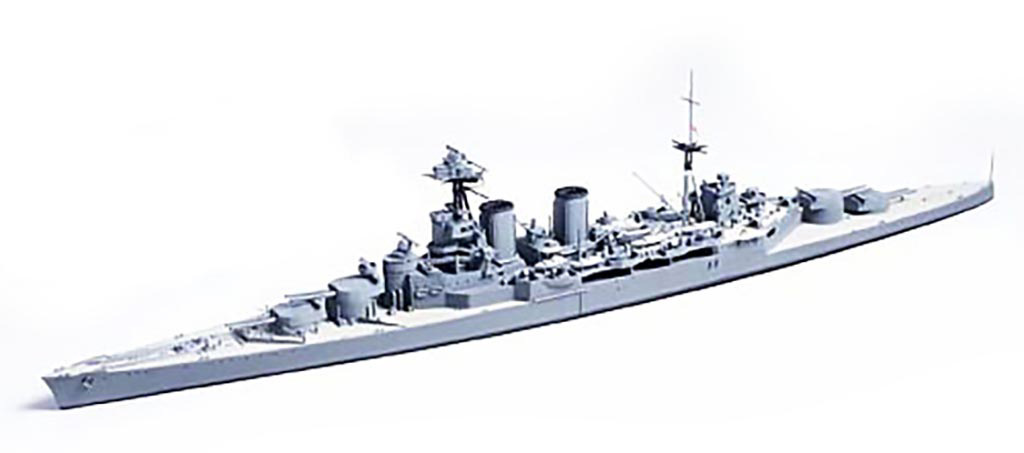 Tamiya BC HOOD & E CLASS DESTROYER