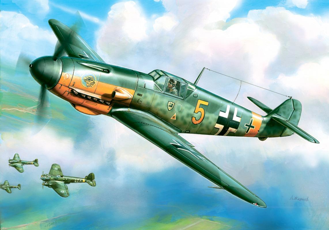 Zvezda Messerschmitt Bf-109 F2/F4