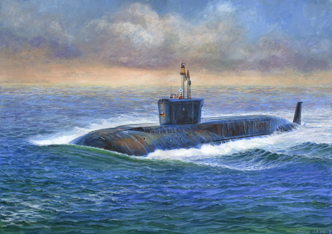 Zvezda    Nuclear Submarine "Yuri Dolgorukij"