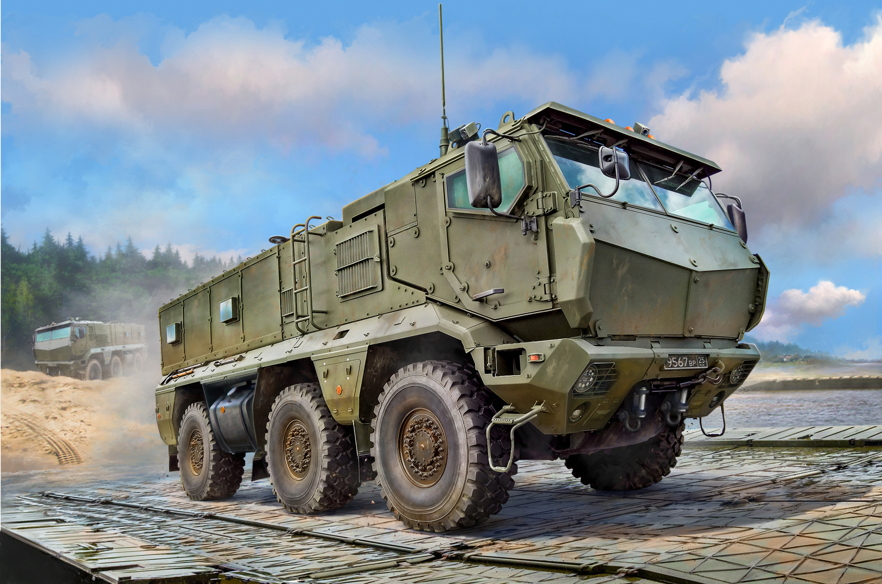 Zvezda Typhoon Russian Armoured Vehicle